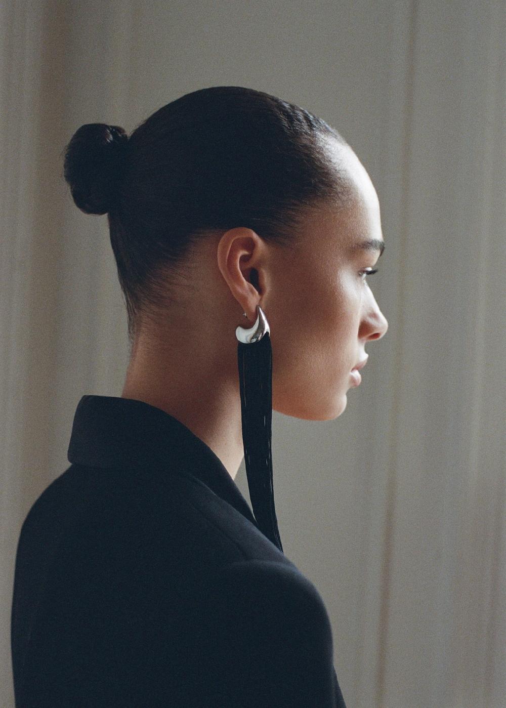 Mango Orecchini goccia cascata