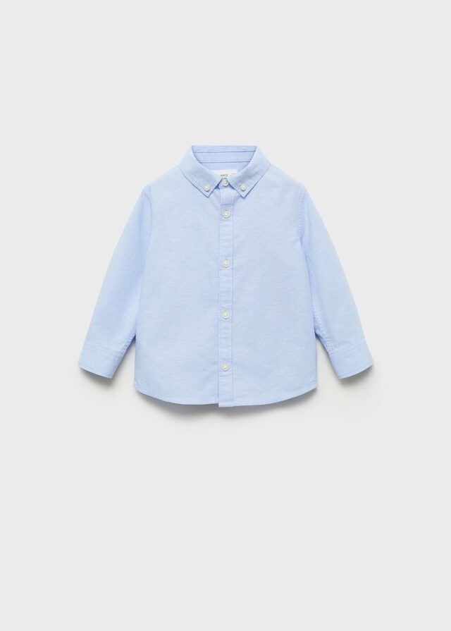 Mango Oxford Cotton Shirt