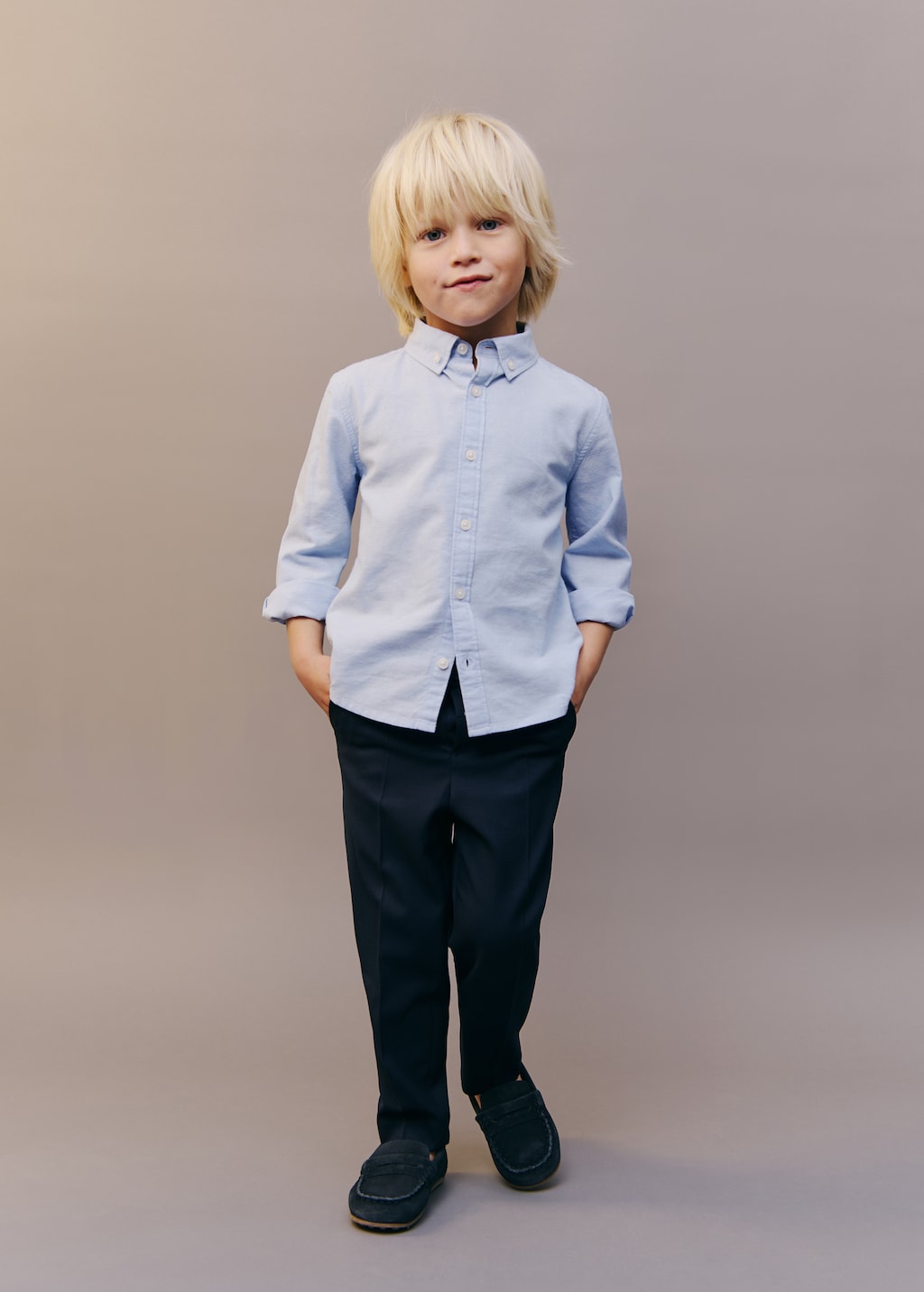 Mango Oxford cotton shirt