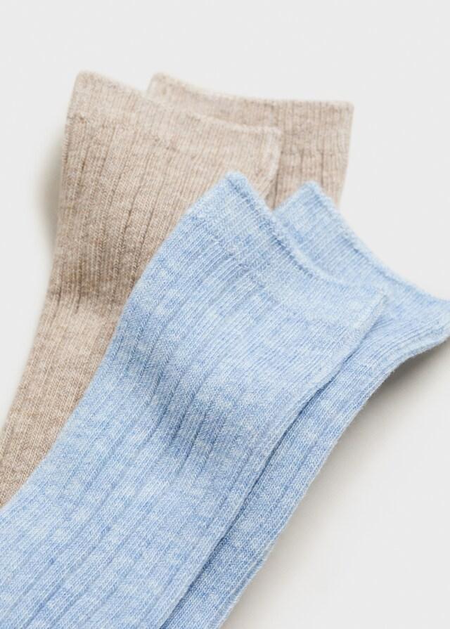 Mango Pack 2 Calzini A Coste