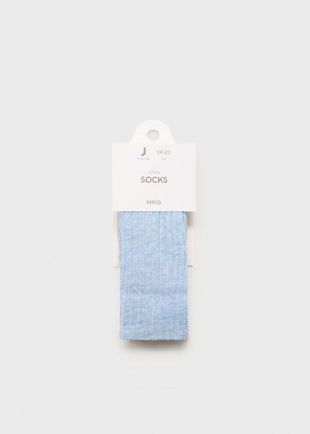 Mango Pack 2 Calzini A Coste