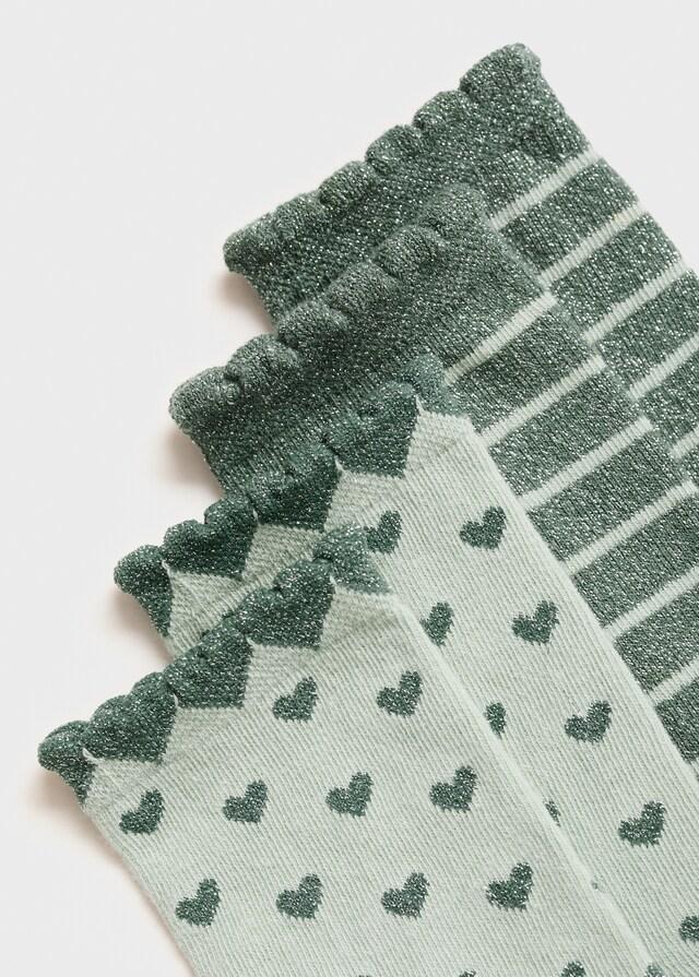 Mango Pack 2 Calzini Combinati