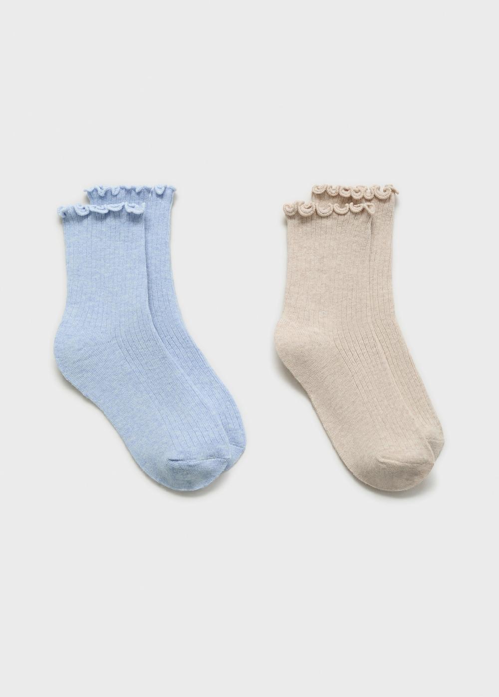 Mango Pack 2 calzini combinati