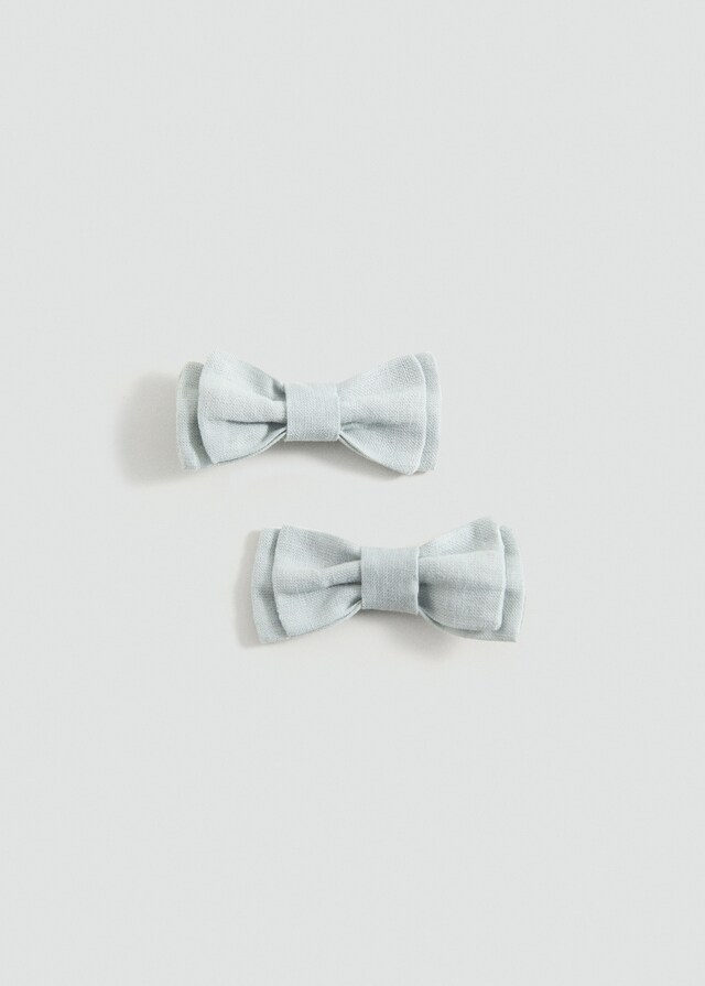 Mango Pack 2 Mollette Fiocco Lino