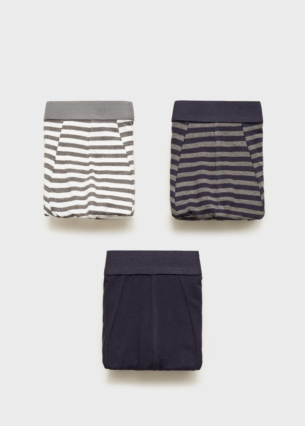 Mango Pack 3 boxer combinati