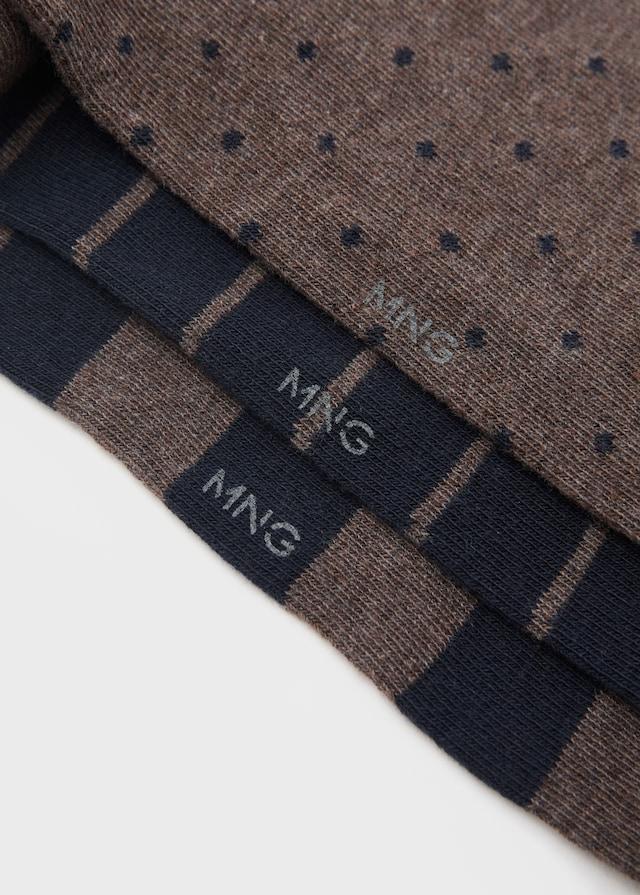 Mango Pack 3 Calzini Combinati