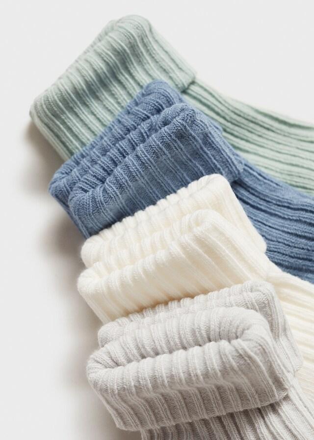 Mango Pack 4 Calzini A Coste