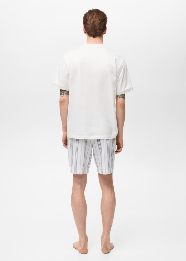 Mango Pack Pigiama 100% Cotone Corto