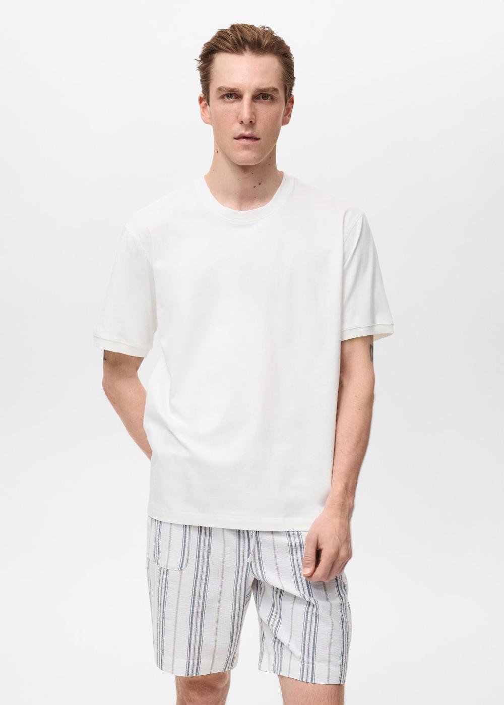 Mango Pack pigiama 100% cotone corto