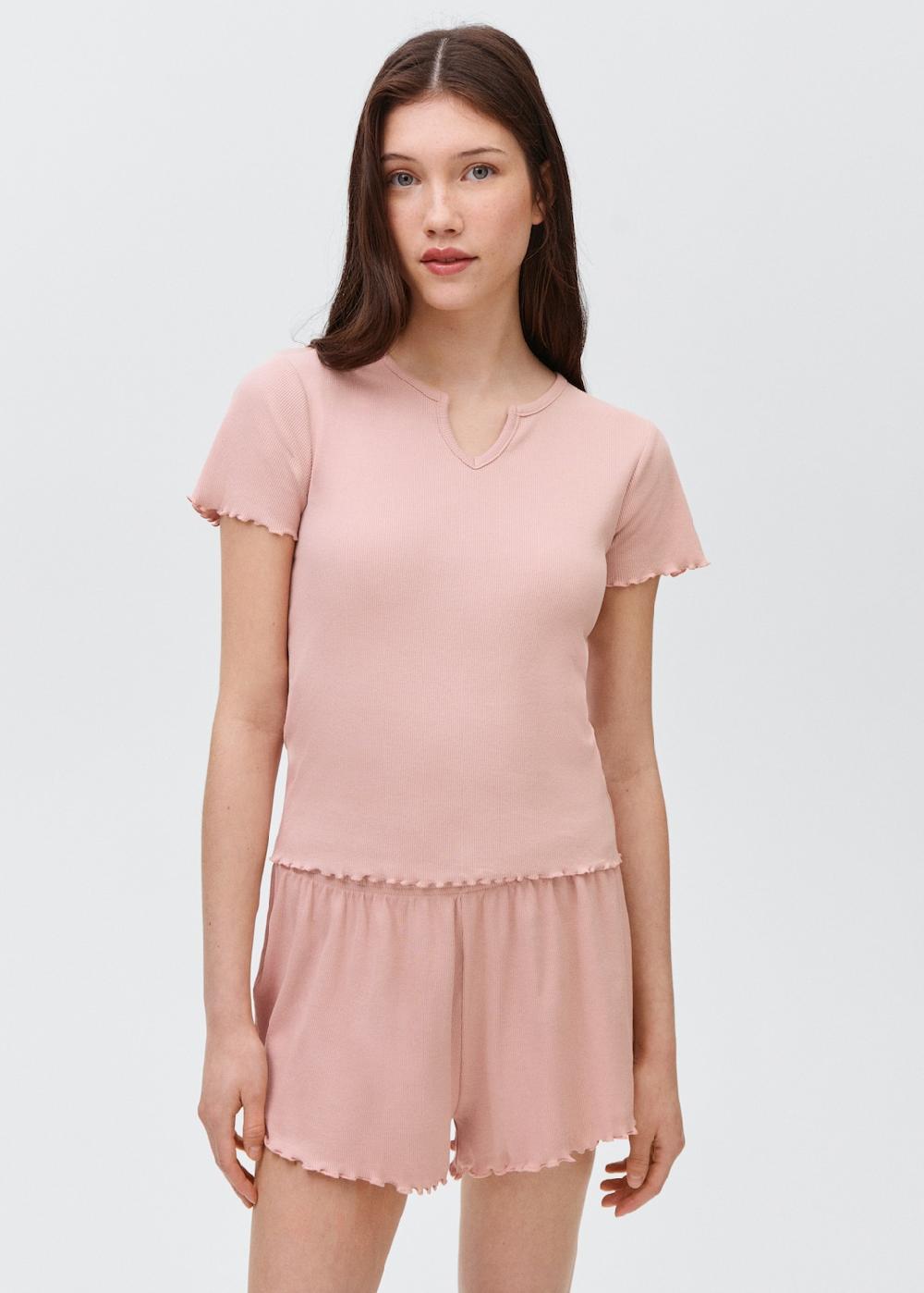 Mango Pack pigiama cotone corto