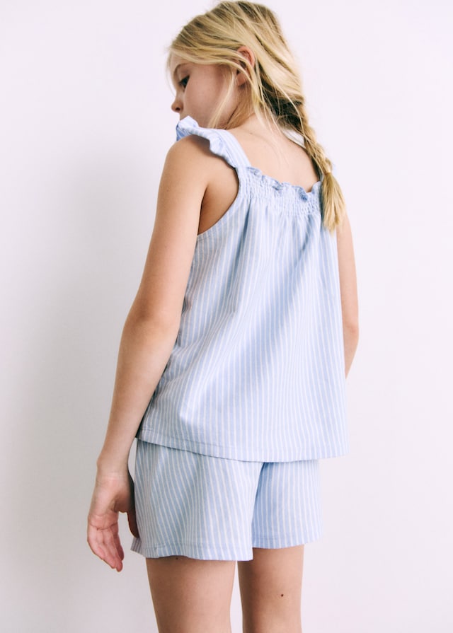 Mango Pack Pigiama Cotone Corto