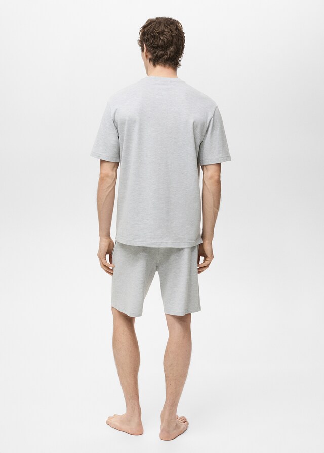 Mango Pack Pigiama Cotone Corto