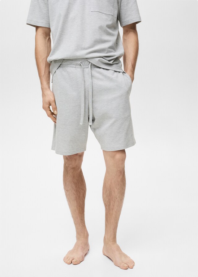 Mango Pack Pigiama Cotone Corto