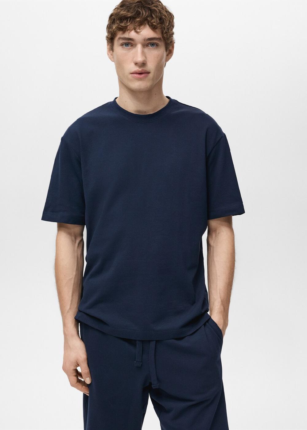 Mango Pack pigiama cotone corto