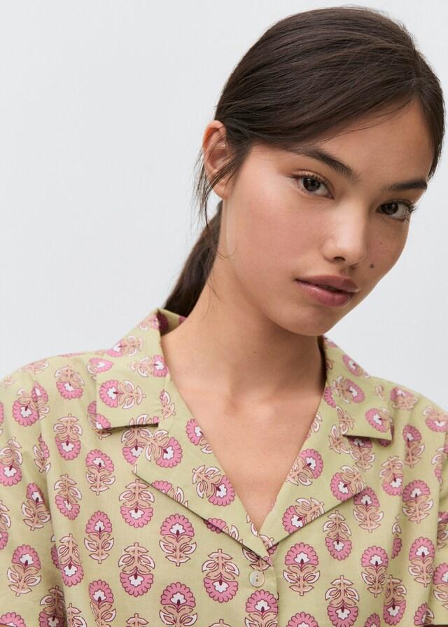 Mango Pack Pigiama Cotone Stampa