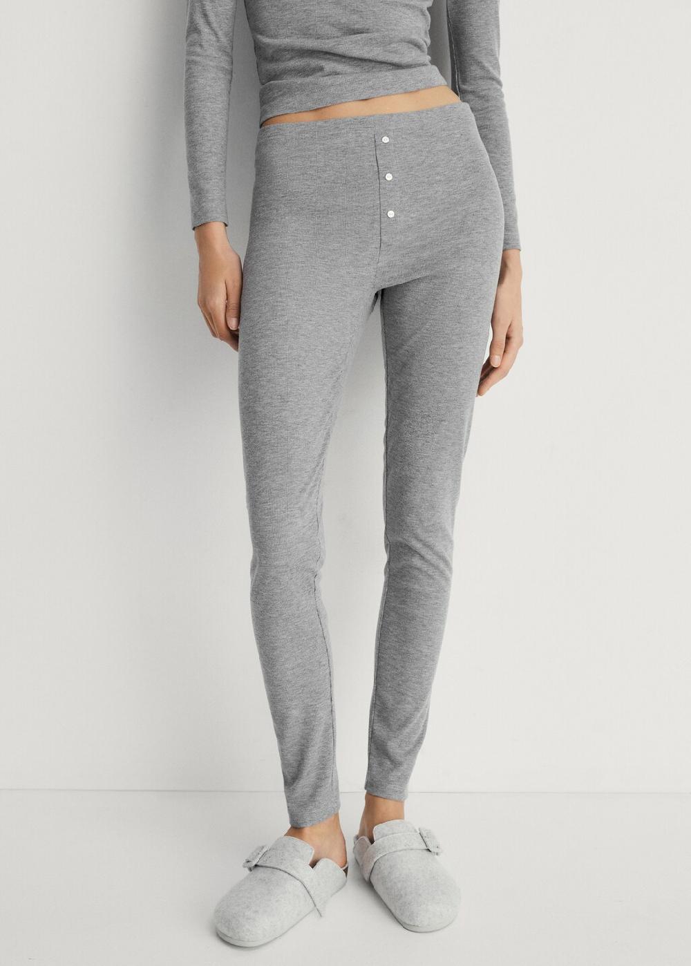 Mango Pantalone lungo a coste