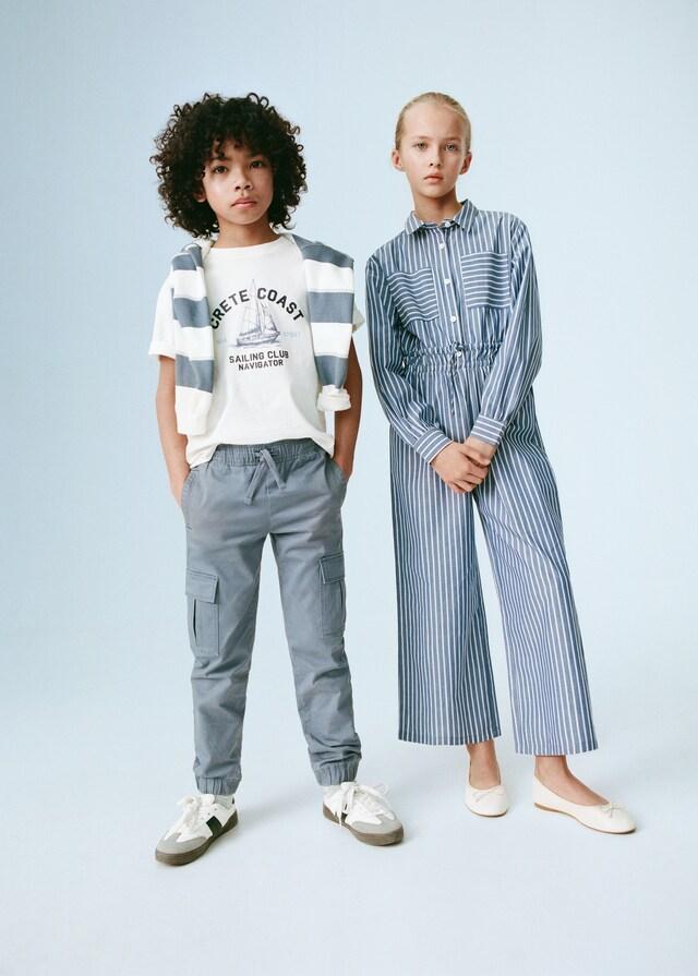 Mango Pantaloni Cargo Cotone