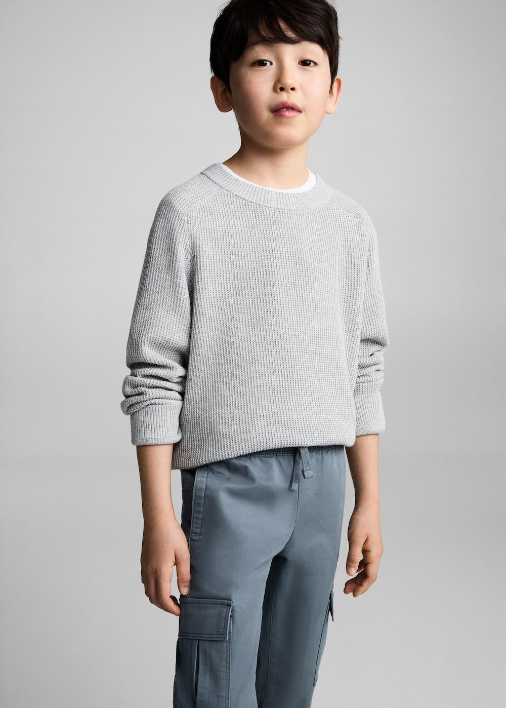 Mango Pantaloni cargo cotone