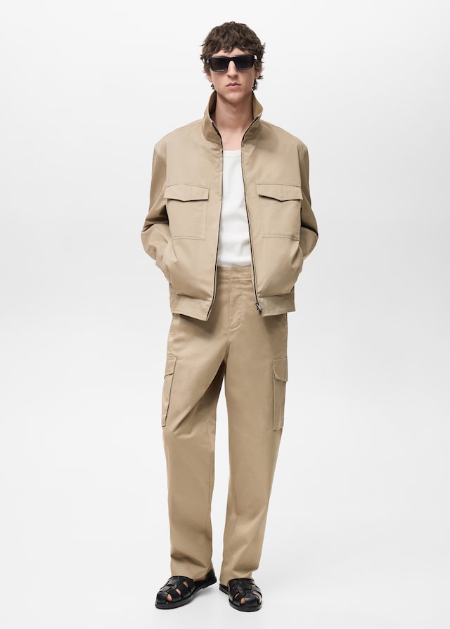 Mango Pantaloni Cargo Relaxed-fit