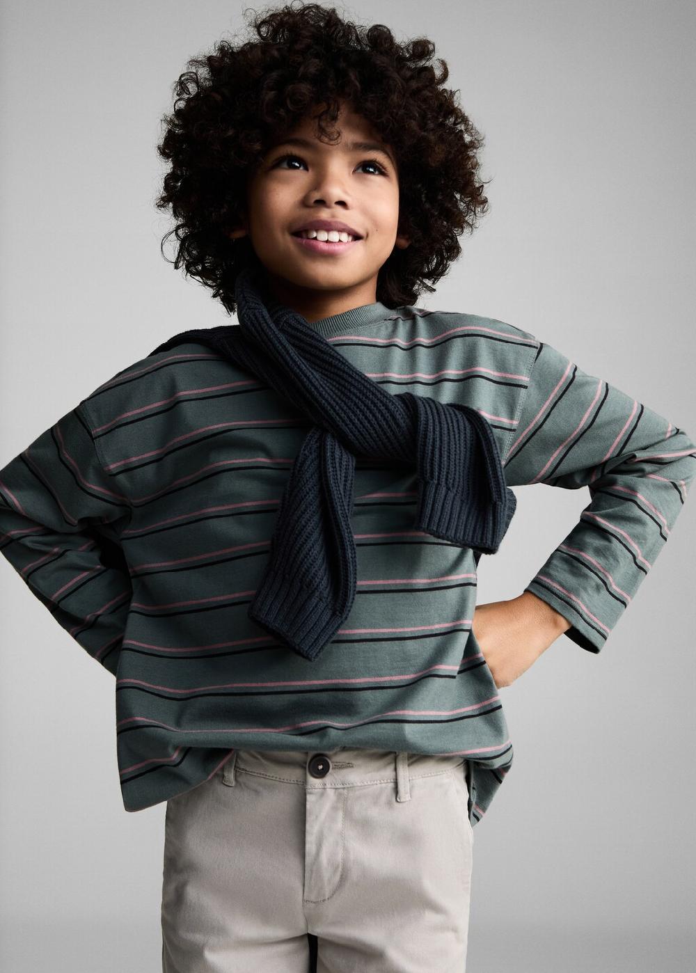 Mango Pantaloni chino cotone