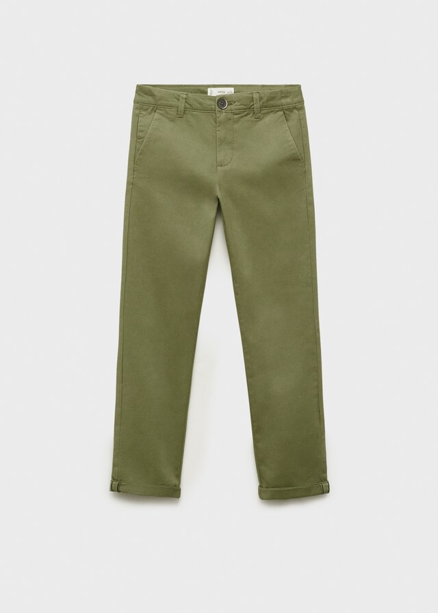 Mango Pantaloni Chino Cotone