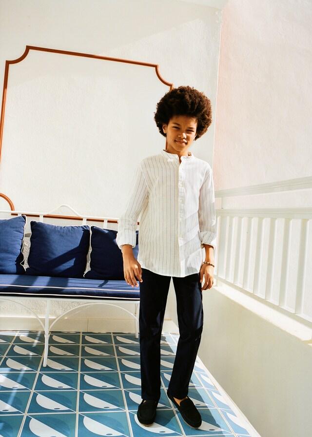 Mango Pantaloni Chino Cotone