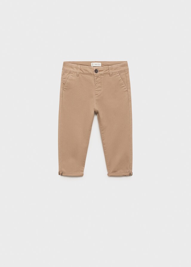 Mango Pantaloni Chino Cotone