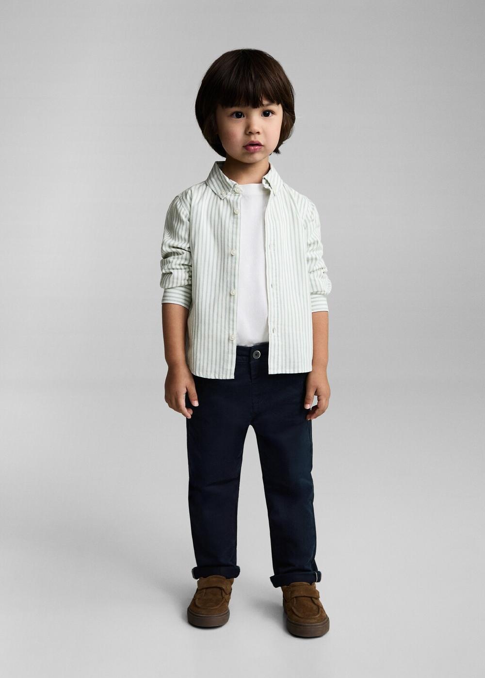 Mango Pantaloni chino cotone