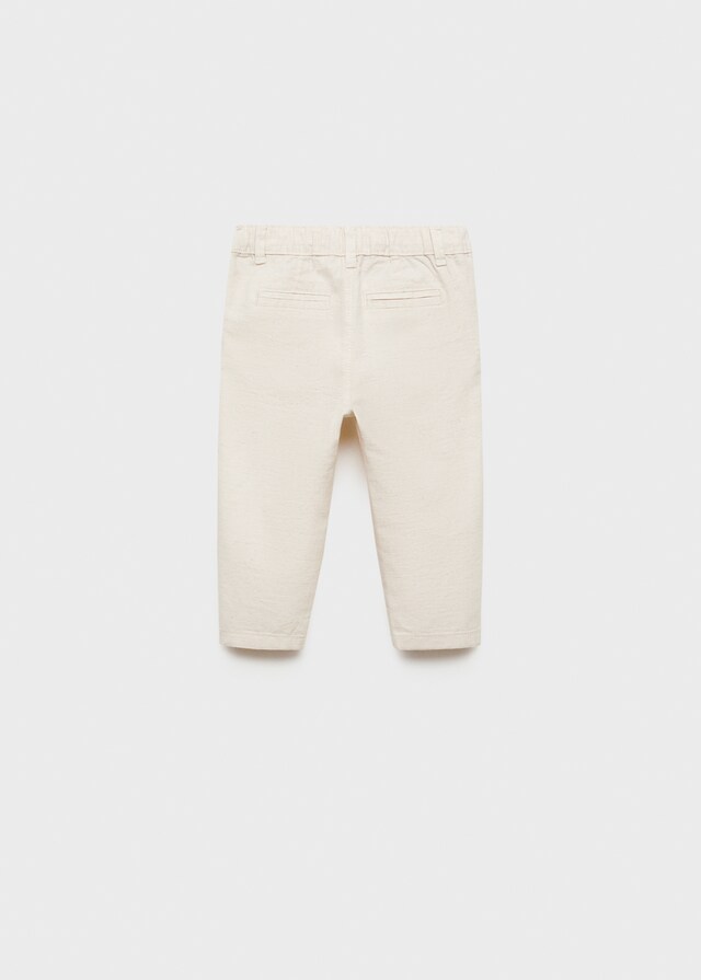 Mango Pantaloni Chino Gomma