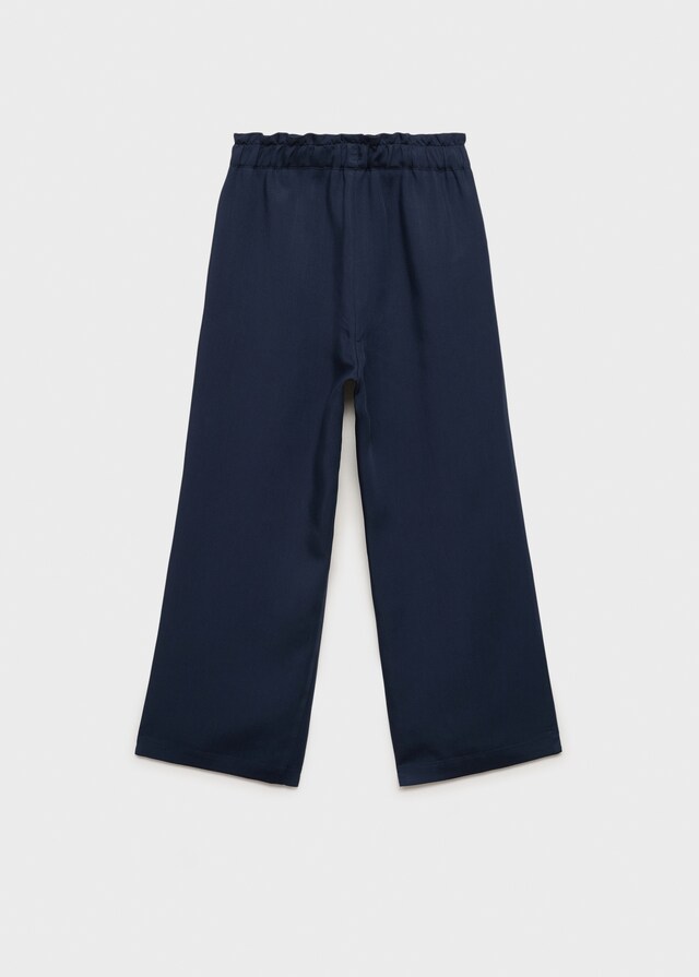 Mango Pantaloni Cintura Fiocco