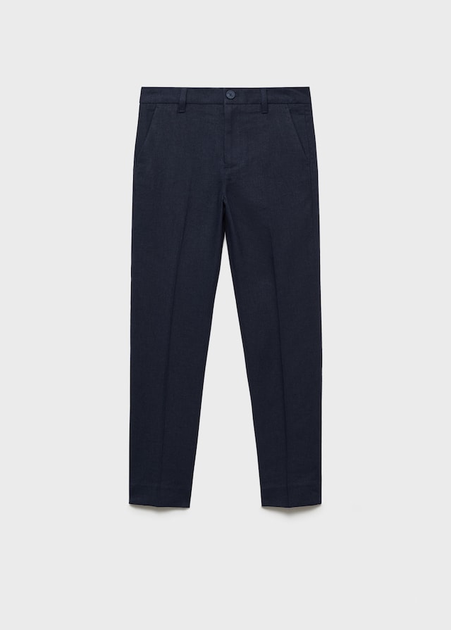 Mango Pantaloni Completo Lino