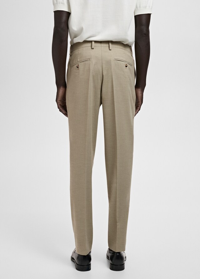 Mango Pantaloni Completo Milán Slim-fit