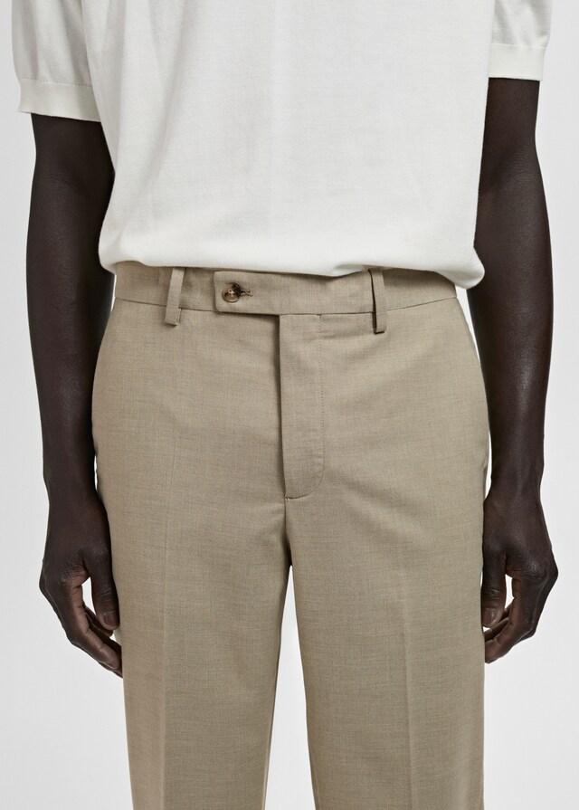 Mango Pantaloni Completo Milán Slim-fit