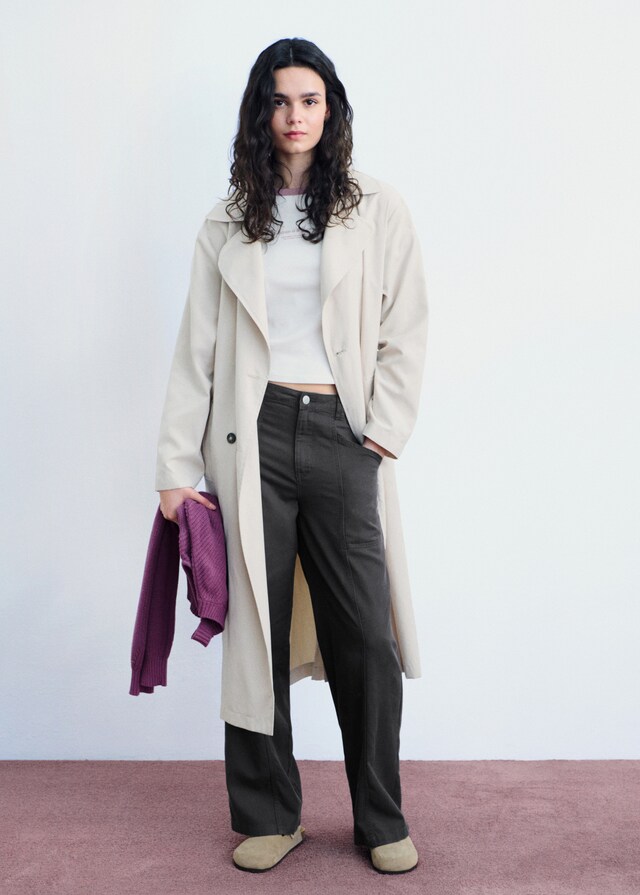 Mango Pantaloni Diritti