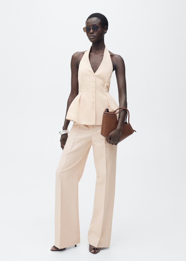 Mango Pantaloni Diritti Completo