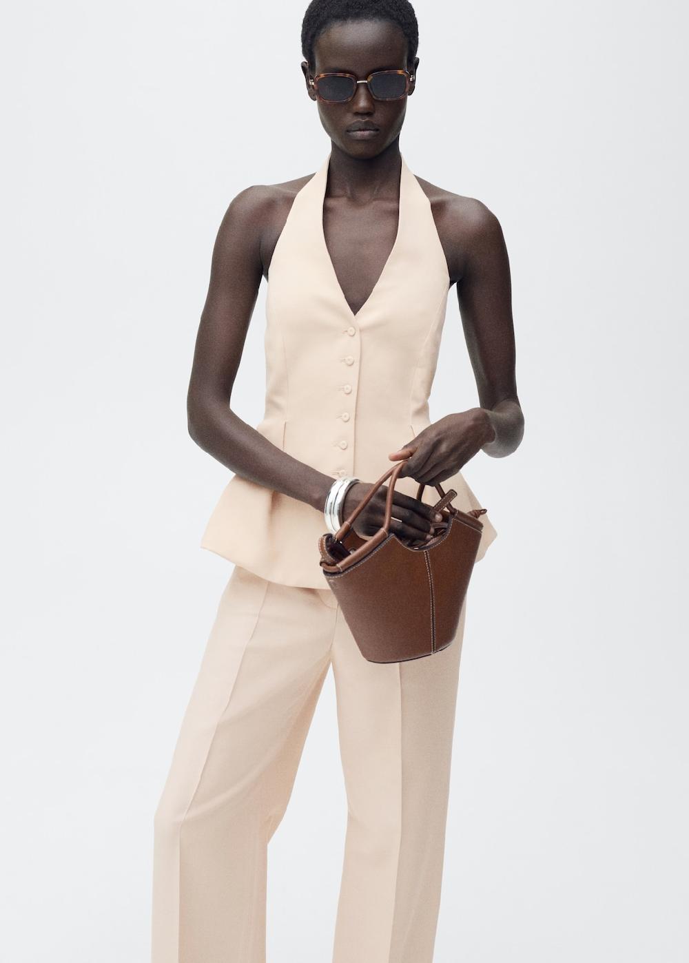 Mango Pantaloni diritti completo