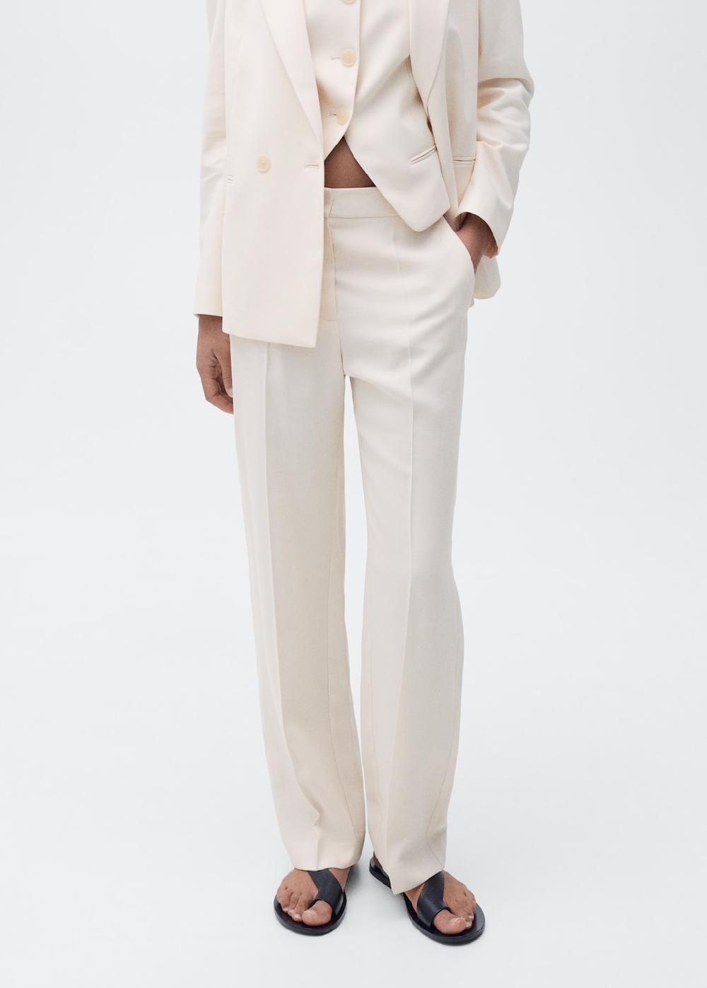 Mango Pantaloni diritti completo