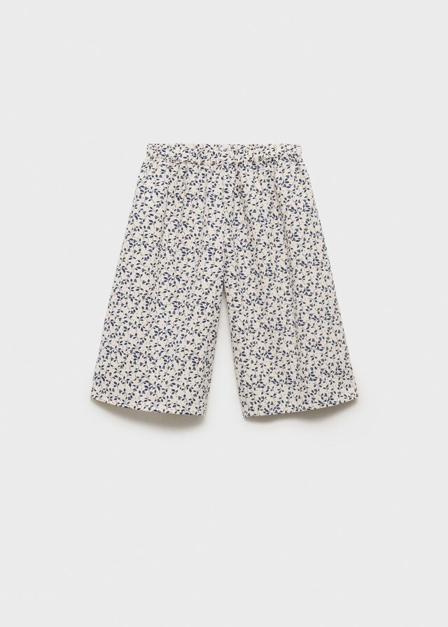 Mango Pantaloni Diritti Stampa Floreale