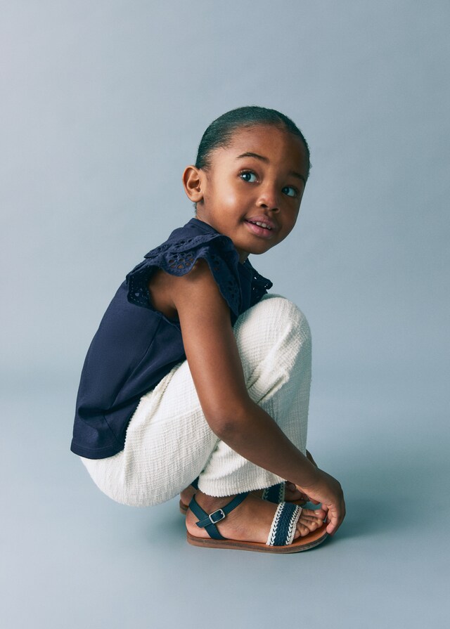 Mango Pantaloni Diritti Tweed