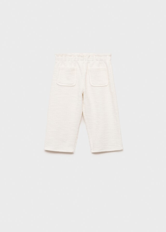 Mango Pantaloni Diritti Tweed