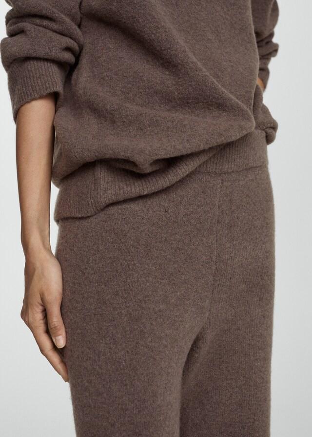 Mango Pantaloni Dritti Maglia