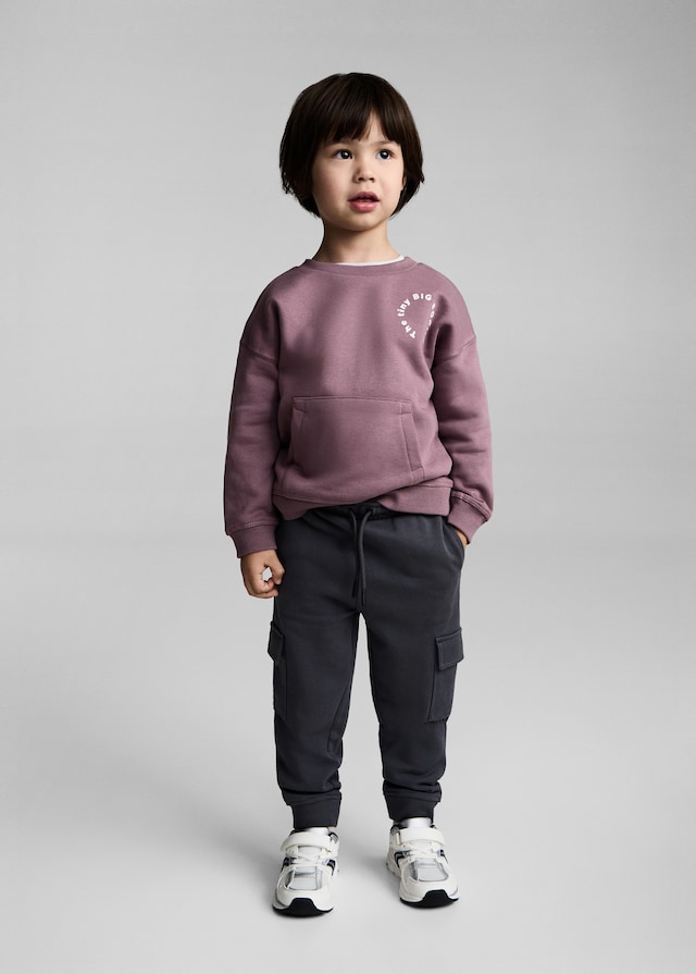 Mango Pantaloni Jogger Cargo