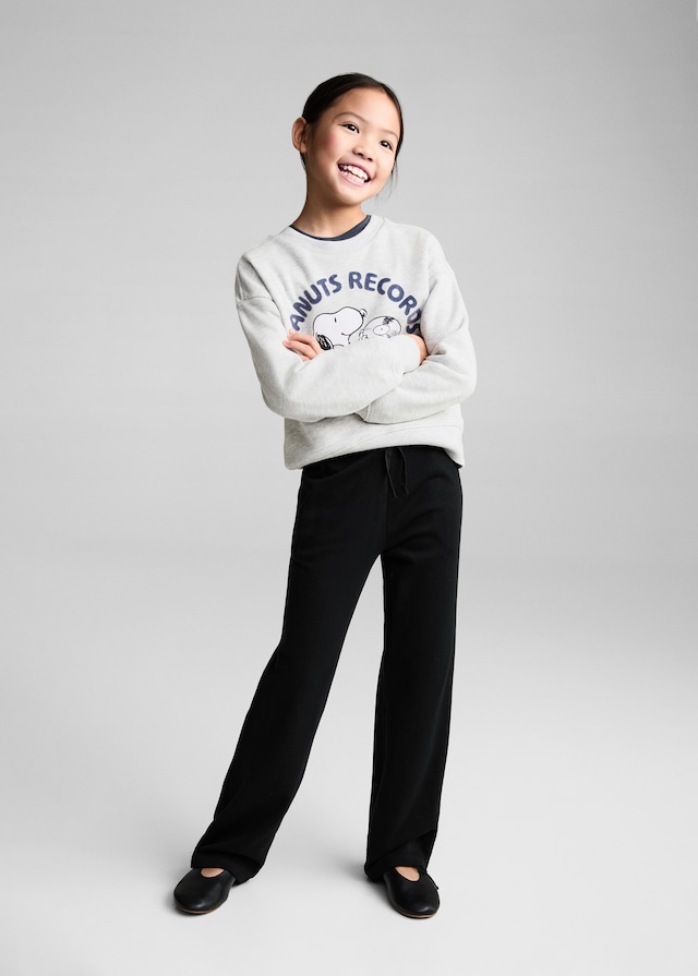 Mango Pantaloni Jogger Cotone