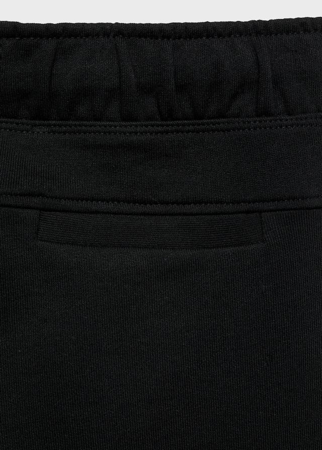 Mango Pantaloni Jogger Cotone