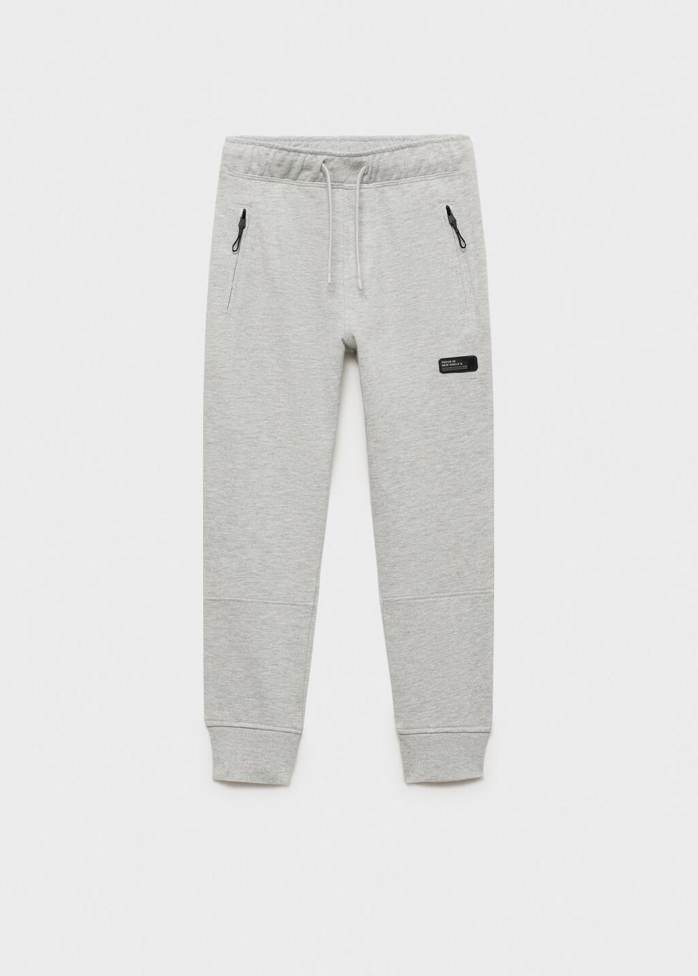 Mango Pantaloni jogger cotone