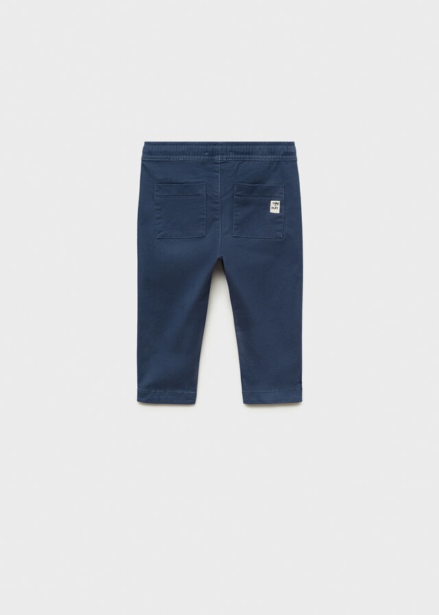 Mango Pantaloni Jogger Cotone