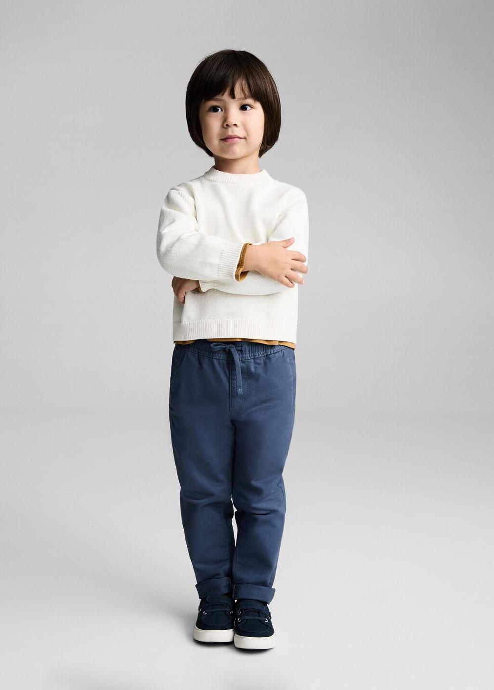 Mango Pantaloni jogger cotone