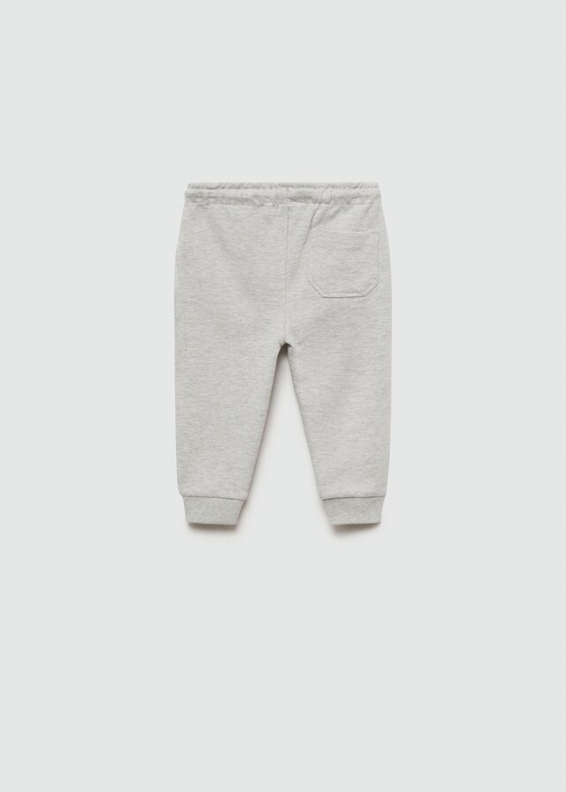 Mango Pantaloni Jogger Cotone