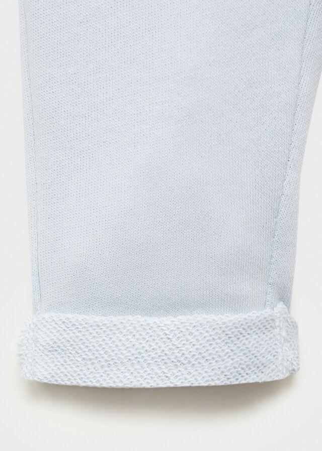 Mango Pantaloni Jogger Cotone