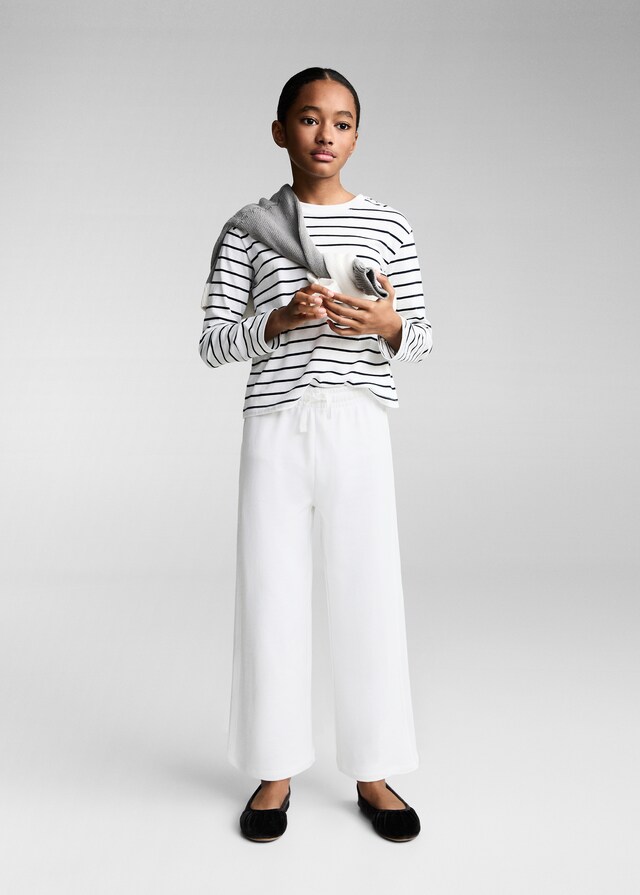 Mango Pantaloni Jogger Maglia